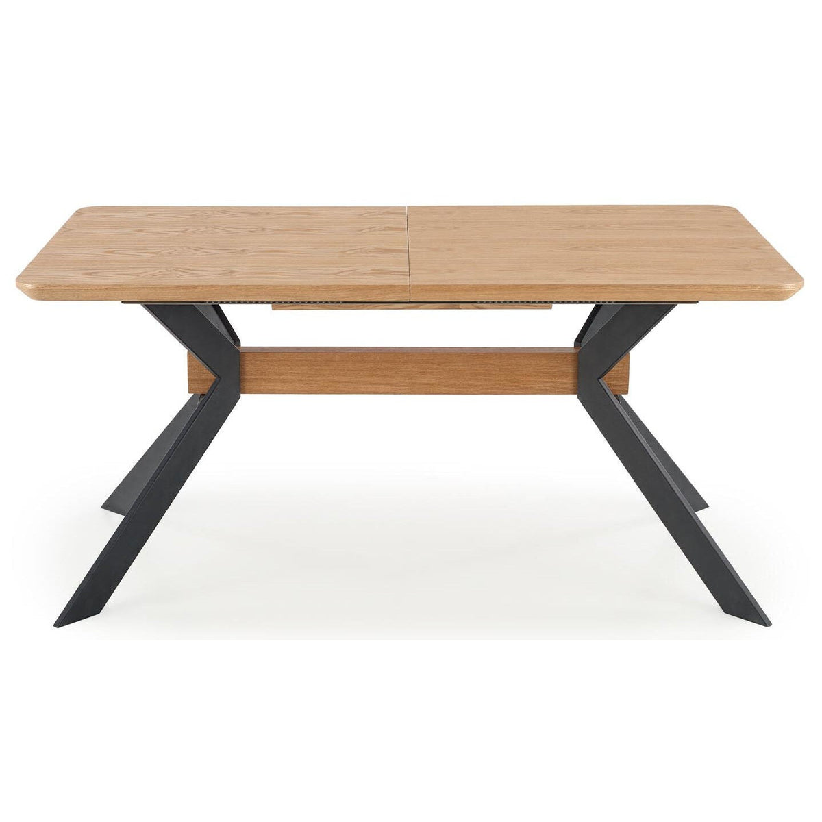 Halmar Extendable Dining Table Bacardi, Oak, Black
