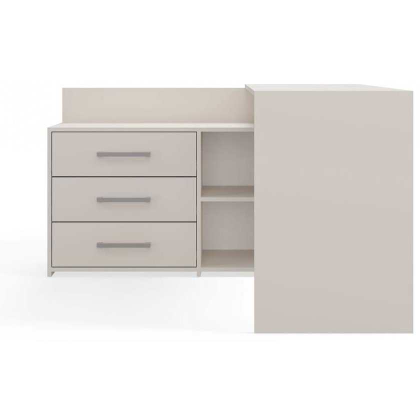 Dany Corner Desk, Beige