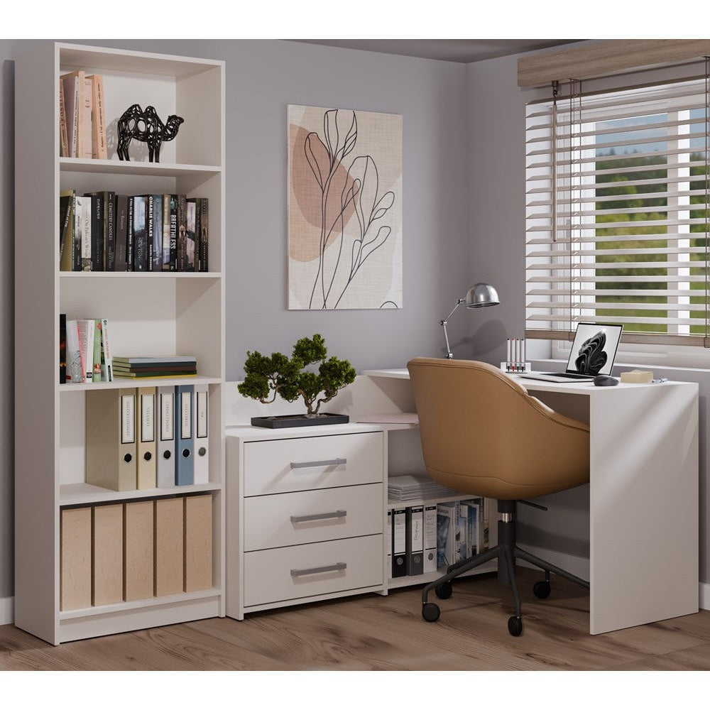 Dany Corner Desk, Beige