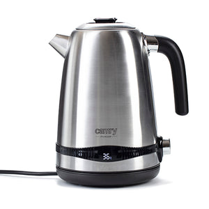Electric kettle Camry CR 1291, 1.7 l, black/stainless steel