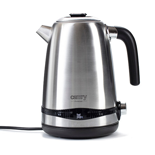 Electric kettle Camry CR 1291, 1.7 l, black/stainless steel