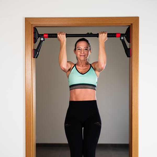 Retractor Crossbar HMS DDG03 Door Pull-Up Bar With Bear Rings, 96 - 130 cm