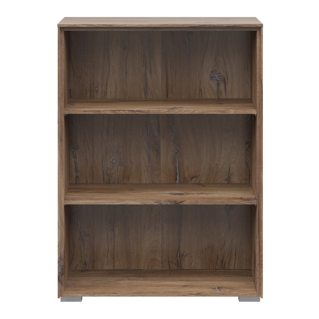 Black Red White Bookshelf Nevada Dark Flagstaff, Brown