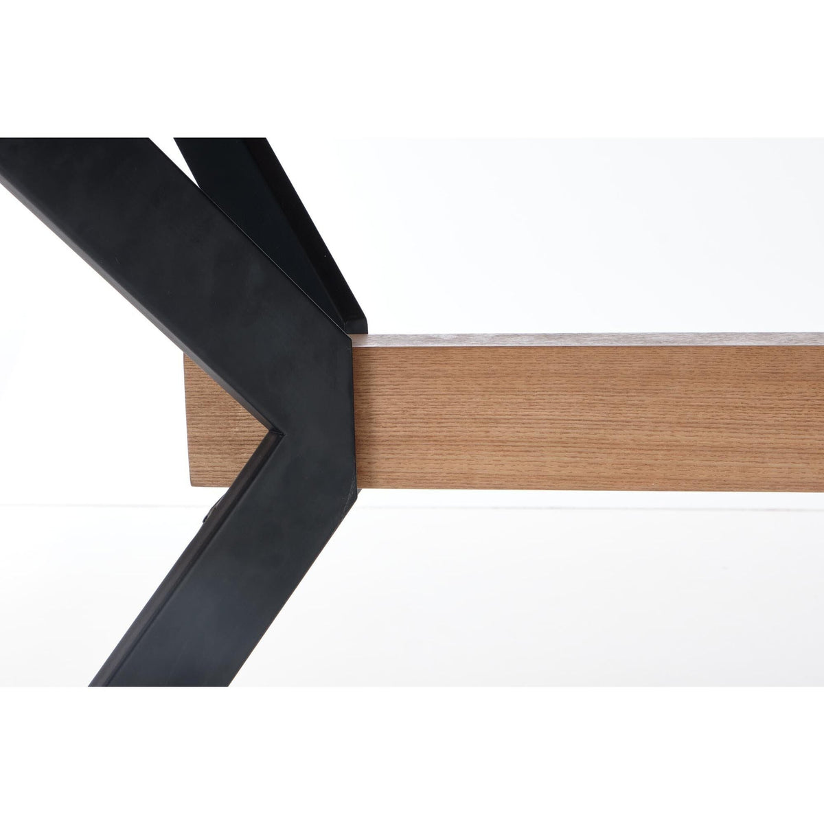 Halmar Extendable Dining Table Bacardi, Oak, Black