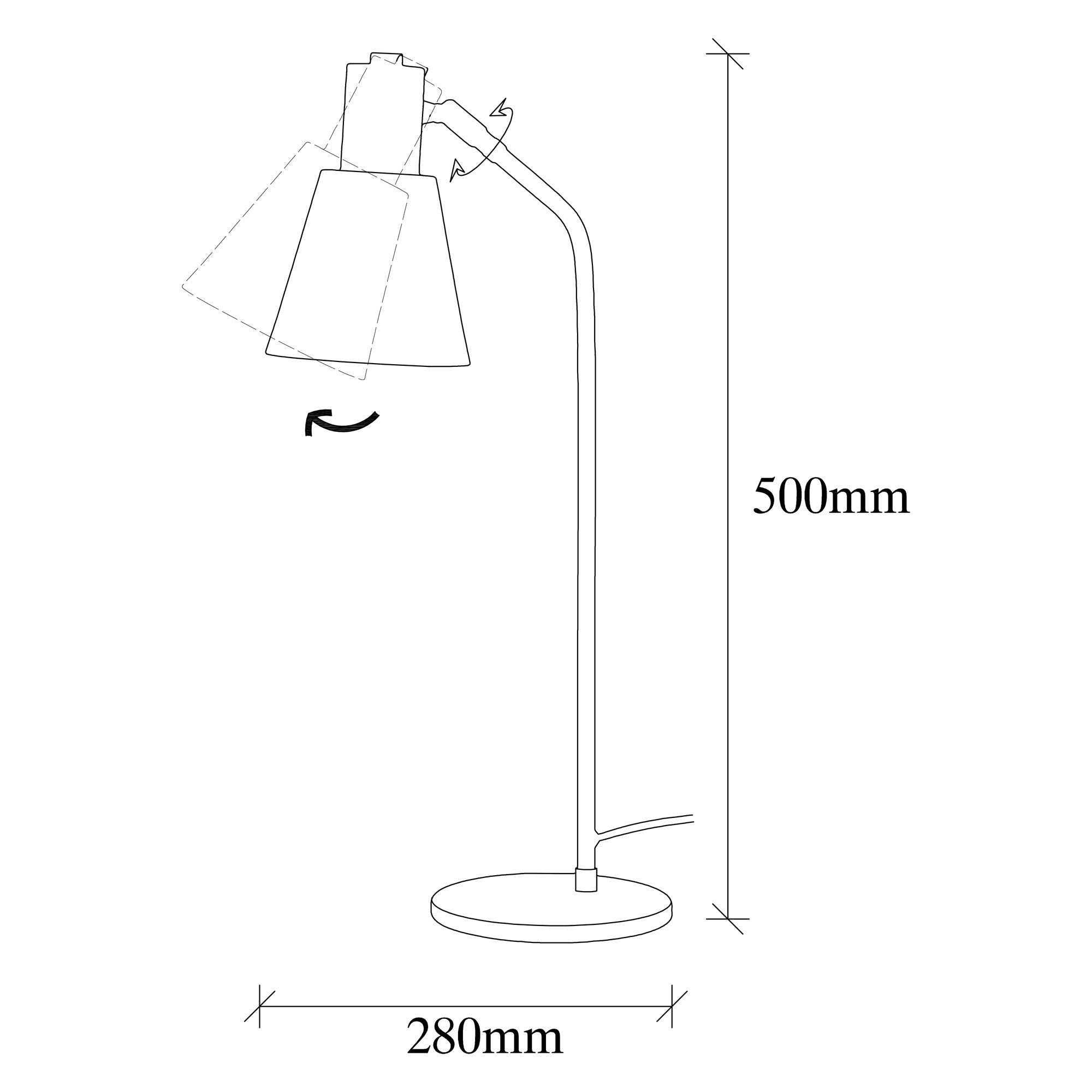 Opviq Sivani MR-606 Table Lamp