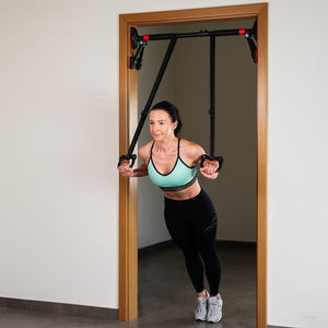 Retractor Crossbar HMS DDG03 Door Pull-Up Bar With Bear Rings, 96 - 130 cm