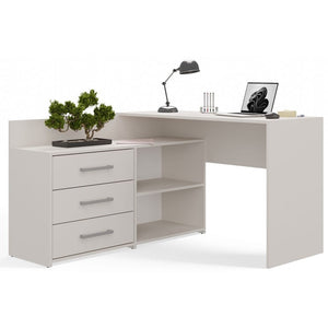 Dany Corner Desk, Beige