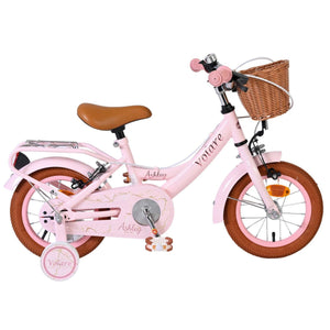 Volare Ashley Children's Bicycle with Training Wheels, Pink