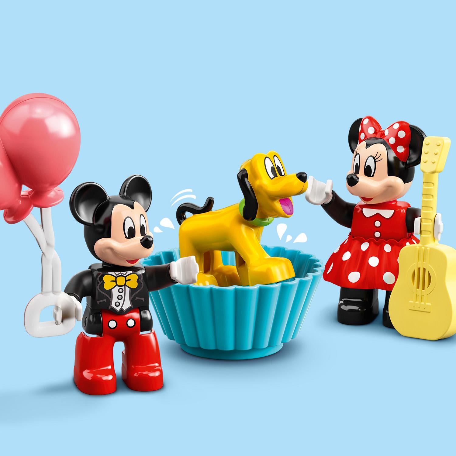 Constructor LEGO DUPLO® | Disney Mickey and Friends Mickey & Minnie Birthday Train 10941, 22 pcs