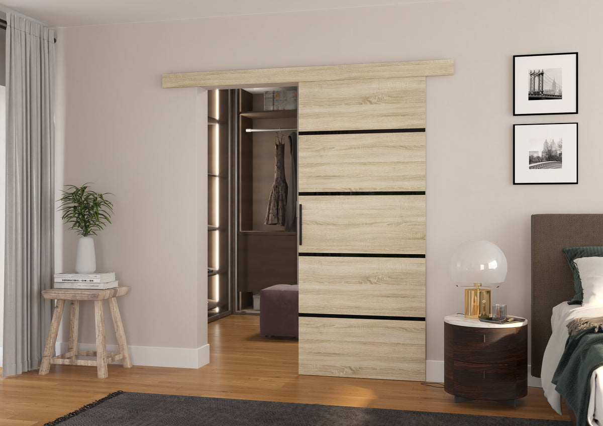 Door Muschu sliding interior door, Beige
