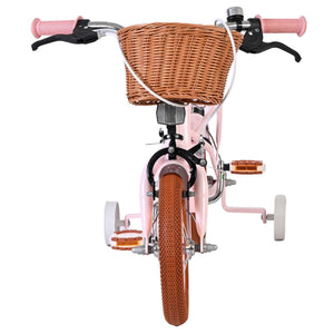 Volare Ashley Children's Bicycle with Training Wheels, Pink