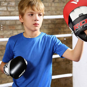 Boxing gloves RDX JBG 4 B-4oz, white/black, 4 oz
