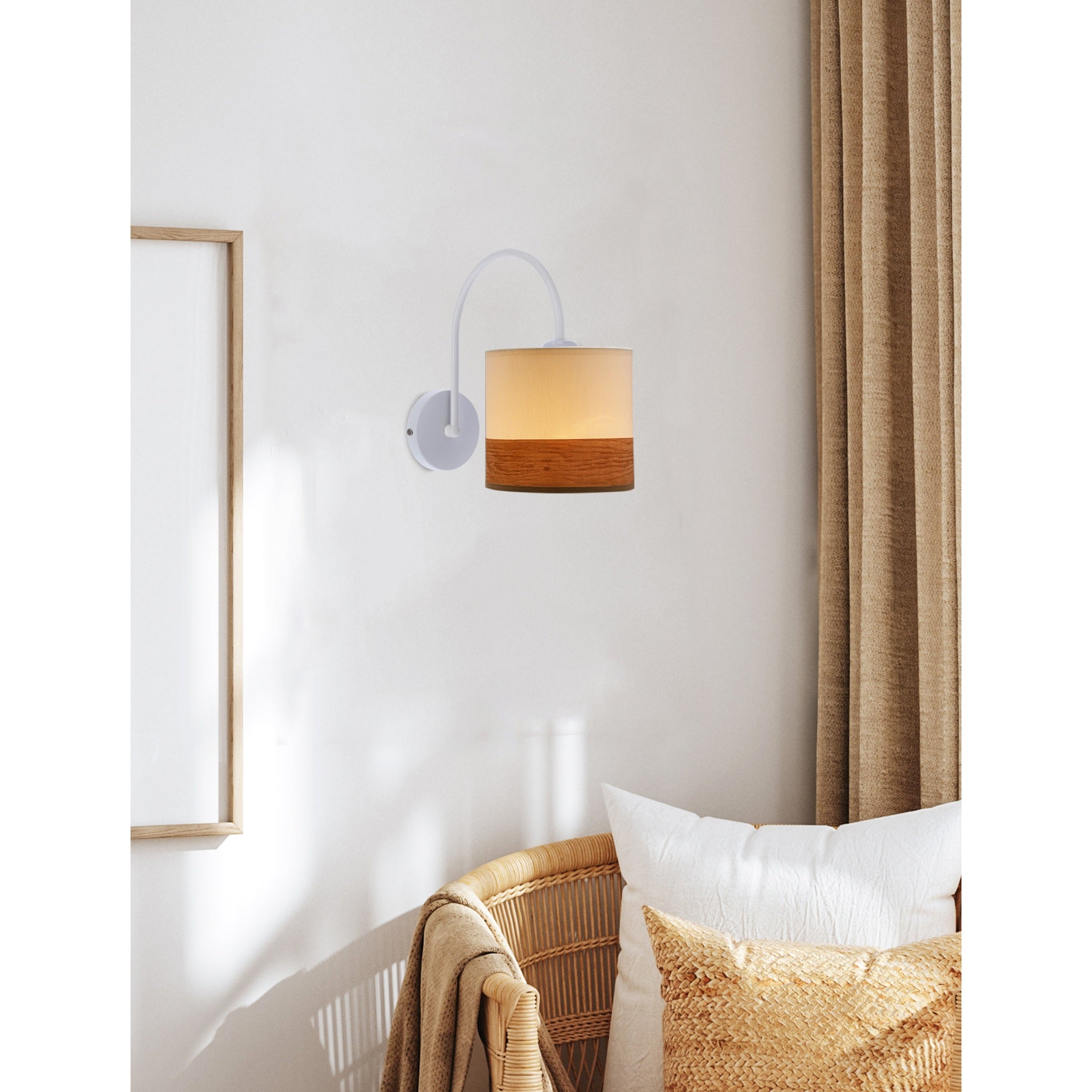 Luminaire wall Candellux Lighting Bianco 21-17581, 40 W, E27