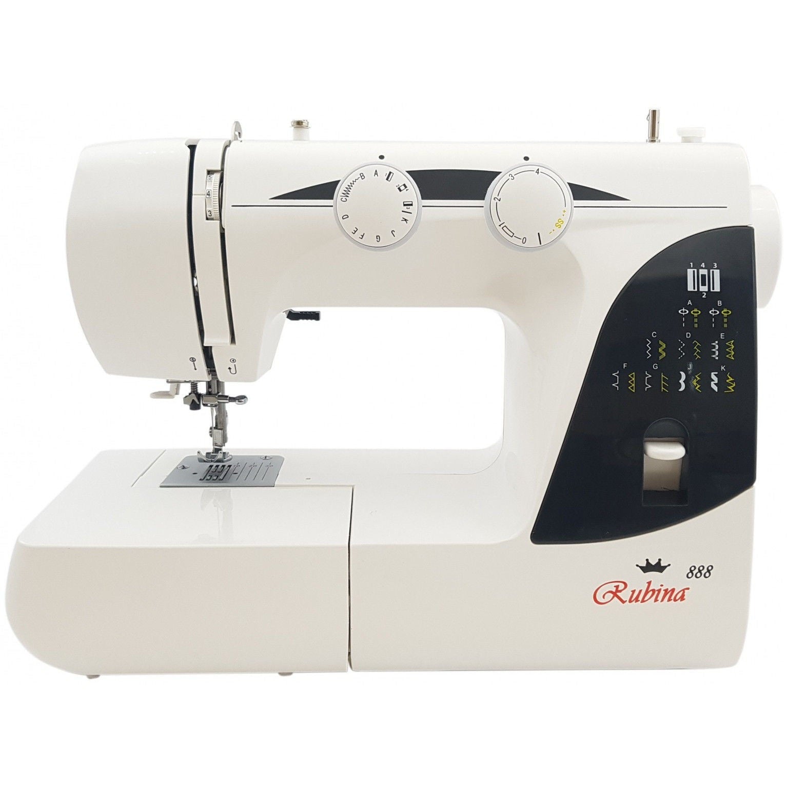 Sewing machine Rubina 888, electromechanical