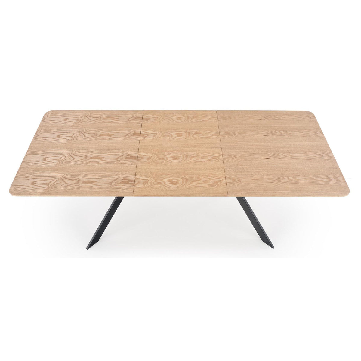 Halmar Extendable Dining Table Bacardi, Oak, Black