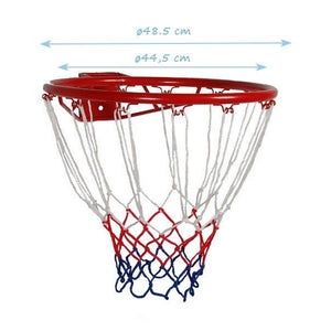 Basketball hoop with net