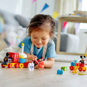 Constructor LEGO DUPLO® | Disney Mickey and Friends Mickey & Minnie Birthday Train 10941, 22 pcs
