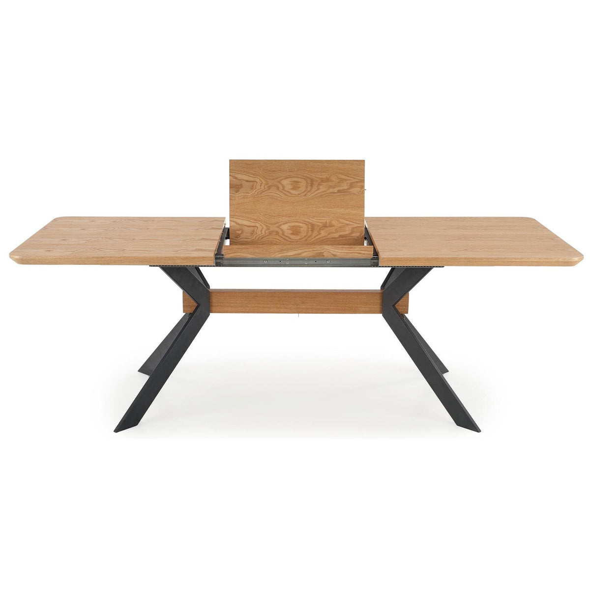 Halmar Extendable Dining Table Bacardi, Oak, Black