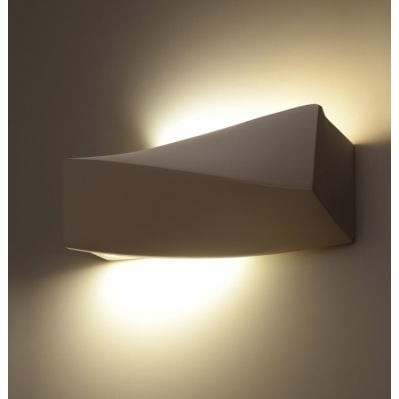 Luminaire wall lamp, Sollux SL.0229 Sigma Mini White, 60 W, E27