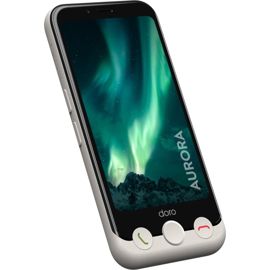 Doro Aurora A11 Smartphone, Bone white