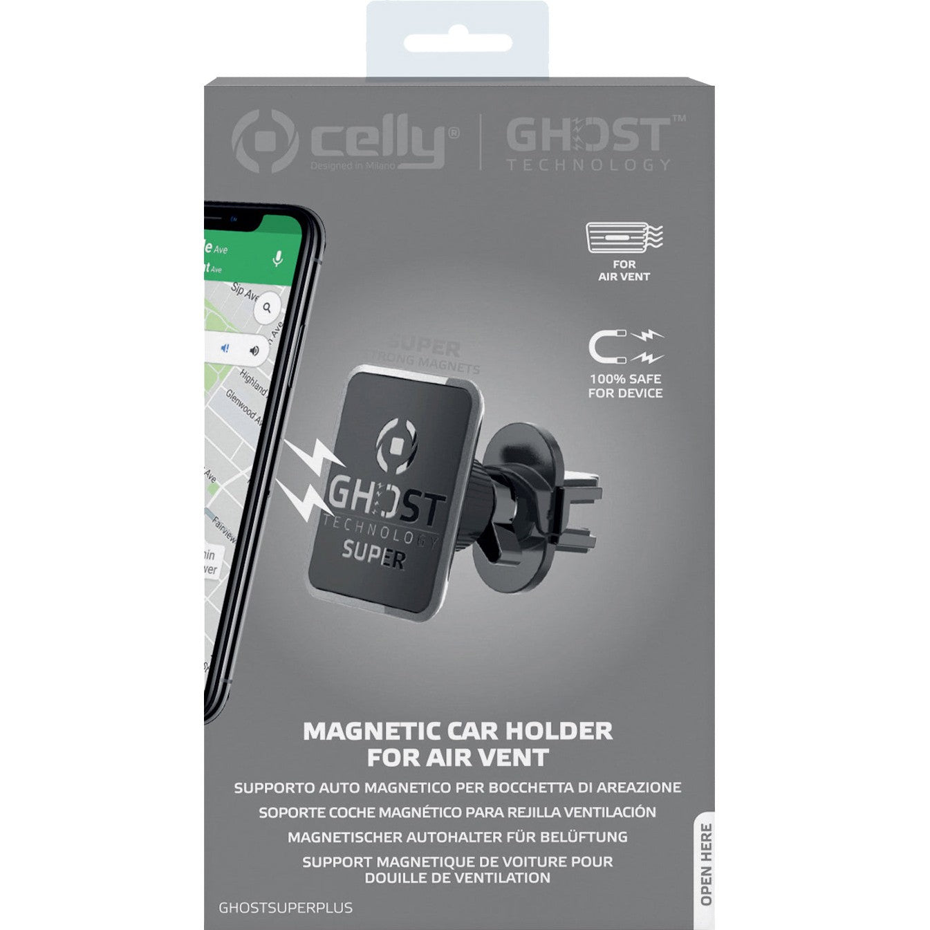 CELLY UNIVERSAL SUPER MAGNETIC CAR AIRVENT HOLDER
