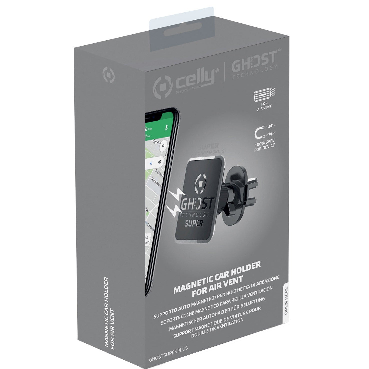 CELLY UNIVERSAL SUPER MAGNETIC CAR AIRVENT HOLDER