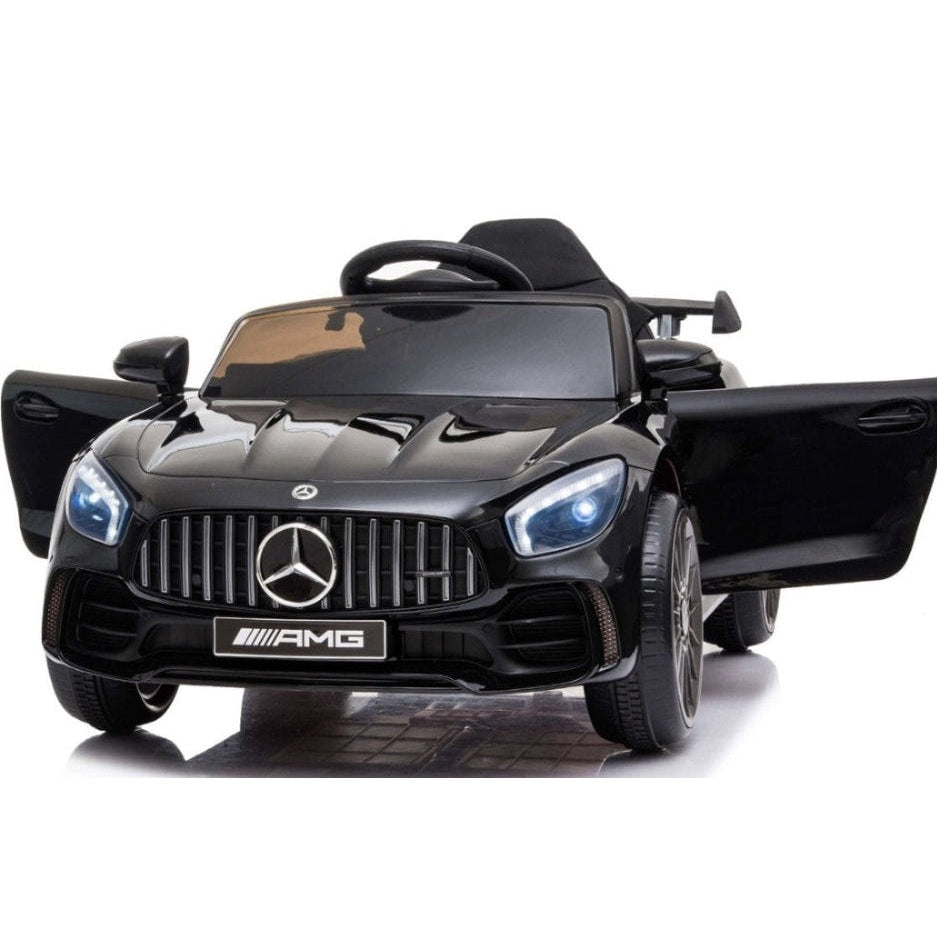 Mercedes GTR AMG 12V Electric Ride-On Car with Remote Control, Black