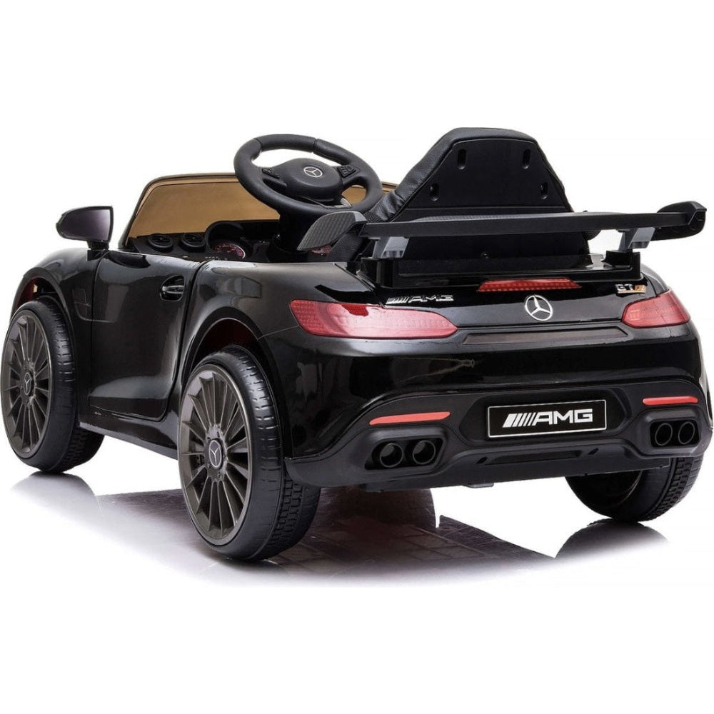 Mercedes GTR AMG 12V Electric Ride-On Car with Remote Control, Black