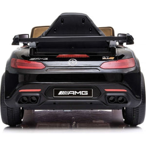 Mercedes GTR AMG 12V Electric Ride-On Car with Remote Control, Black