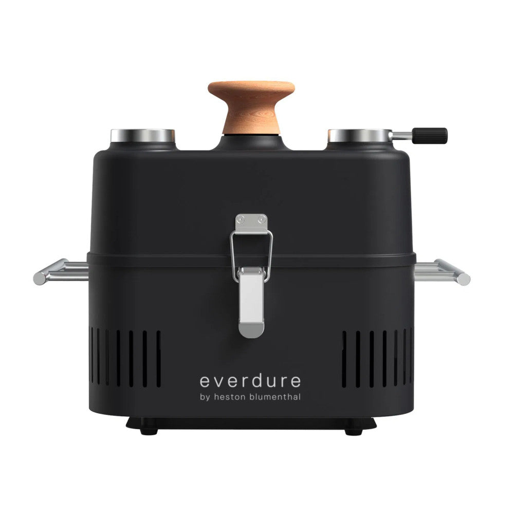 Everdure Cube 360 Charcoal BBQ Grill, Black