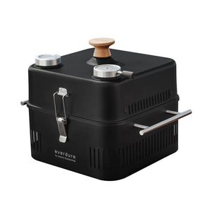Everdure Cube 360 Charcoal BBQ Grill, Black