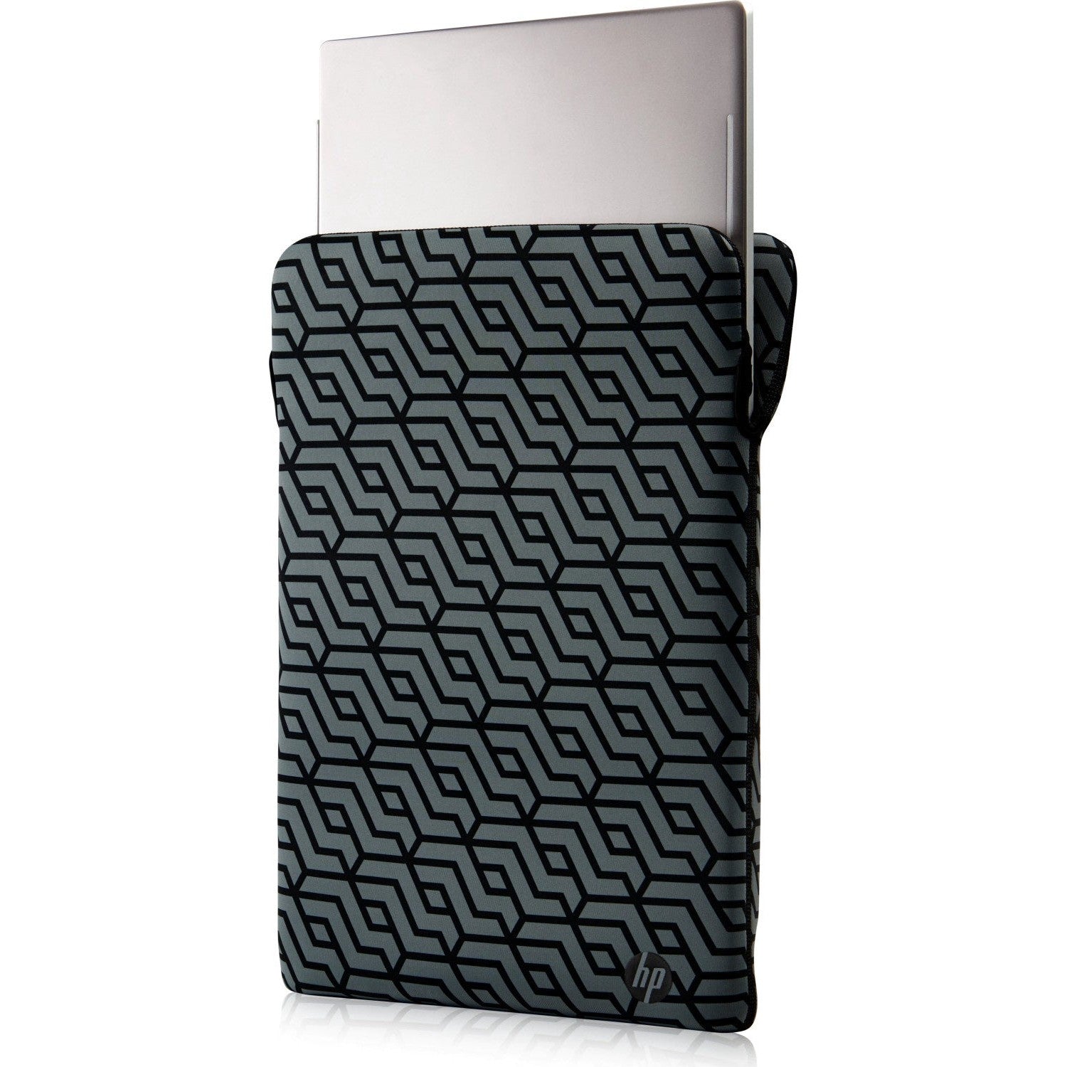 HP Laptop Turn-Sleeve Geo, silver/black, 15.6"