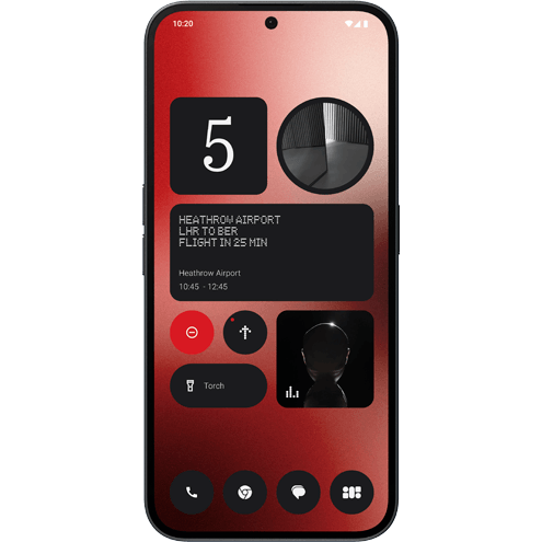 Nothing Phone 3a Pro, Black 12GB/256GB