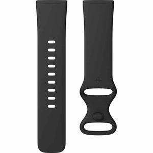 Fitbit Versa 3 Smartwatch, Black Aluminum
