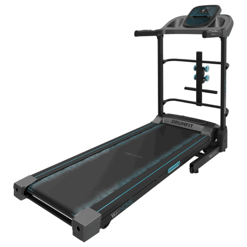 Cecotec foldable treadmill with 1800 W, 17 km/h max, 12 programs