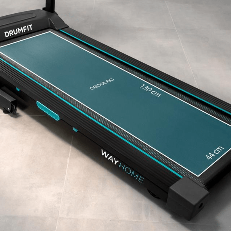 Cecotec foldable treadmill with 1800 W, 17 km/h max, 12 programs