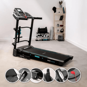 Cecotec foldable treadmill with 1800 W, 17 km/h max, 12 programs