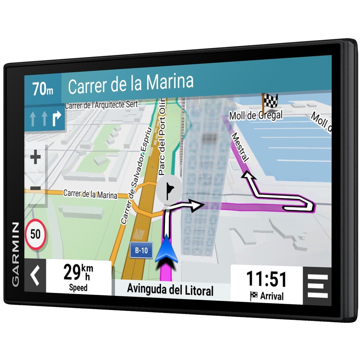 Garmin DriveSmart 66 EU MT-S GPS Navigator, Black