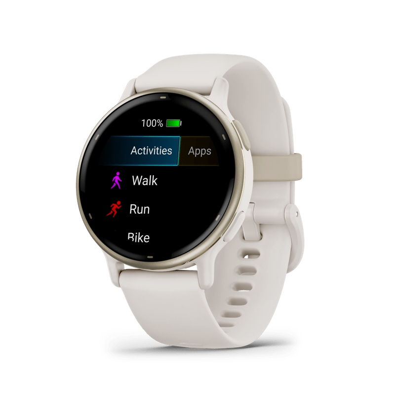 Garmin Vivoactive 5 Ivory + Cream gold