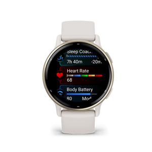 Garmin Vivoactive 5 Ivory + Cream gold