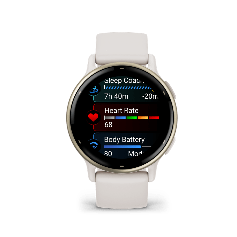 Garmin Vivoactive 5 Ivory + Cream gold