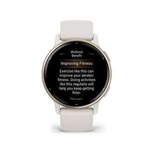 Garmin Vivoactive 5 Ivory + Cream gold