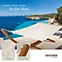Tectake XXL Hammock for 2 People with Wooden Frame 450x150, White