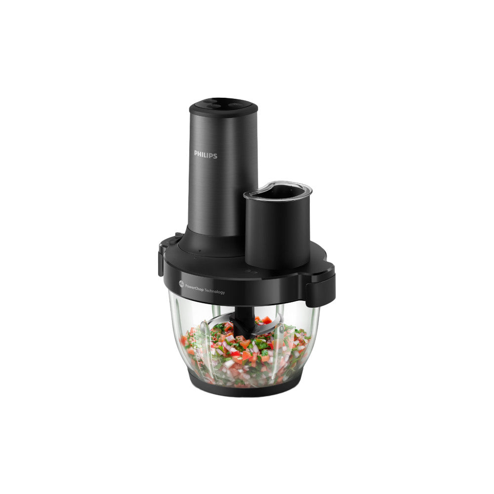 Philips 5000 Series HR1507/00 Mini Chopper, 650 W