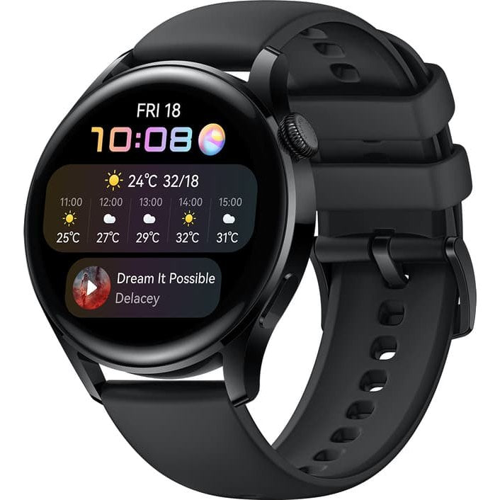 Huawei Watch 3 Active Edition Smartwatch 46 mm, Black