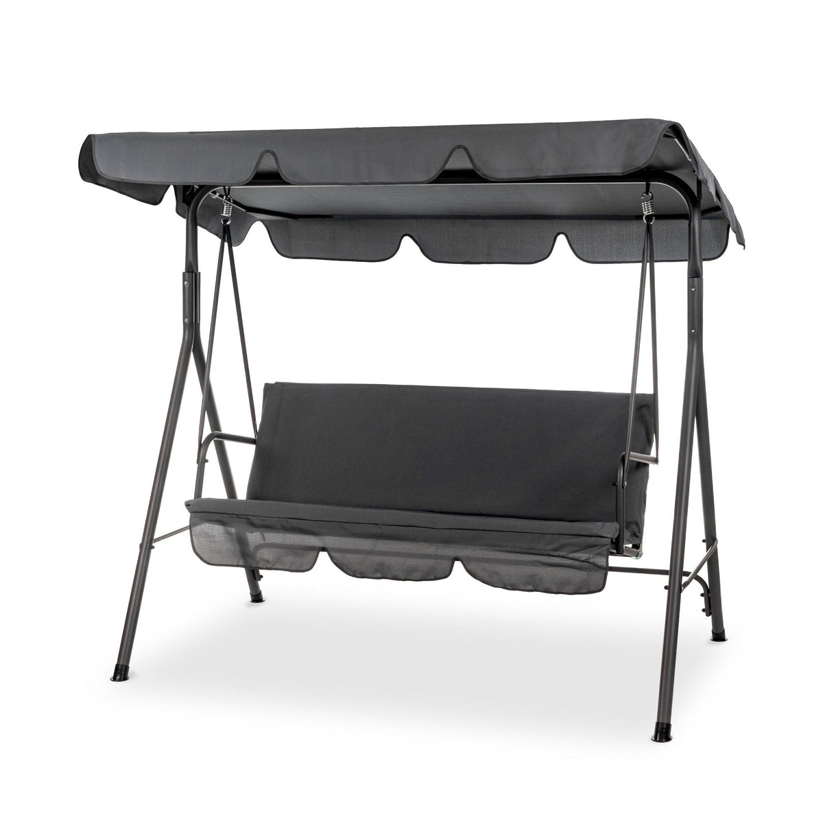 Mirpol Eve 3-Seater Garden Swing, 160 x 110 x 170 cm, Anthracite