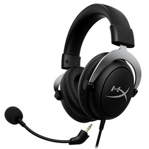 HyperX CloudX Gaming Headset, Black and Silver