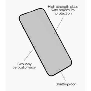 Privacy iPhone 16 Pro Max Screen Protector