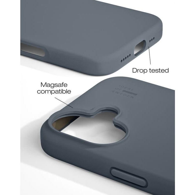 Ideal Silicone Case MagSafe iP 16 Midnight Blue