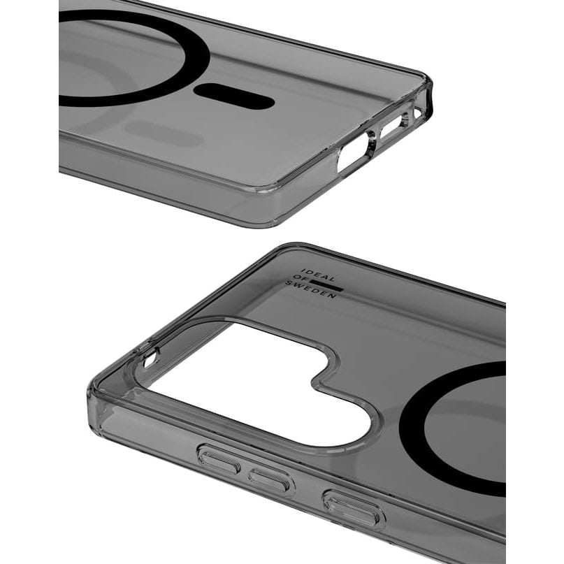 Ideal of Sweden Samsung Galaxy S25 Ultra Clear MagSafe Case, Black